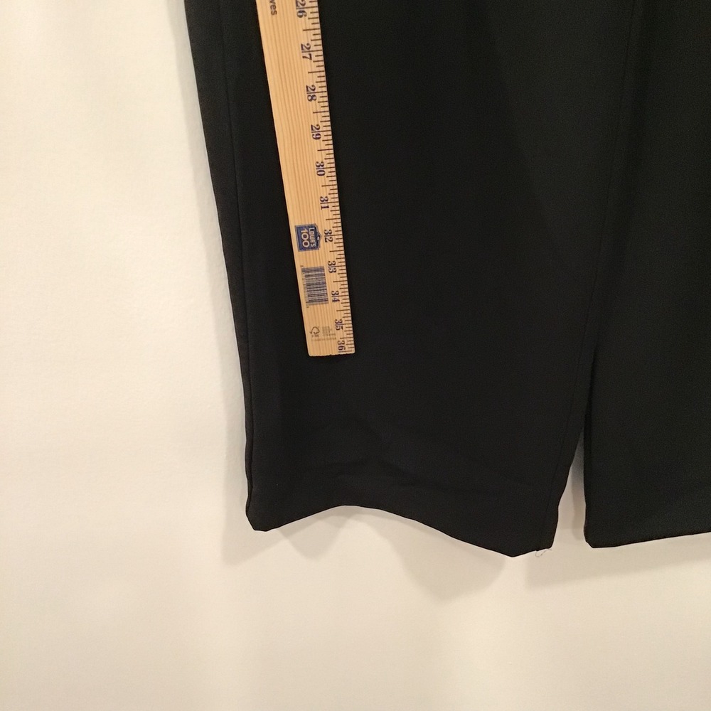 French Connection Pleated Trousers Women Med Black NWT High Waist Office Corp - Picture 7 of 15